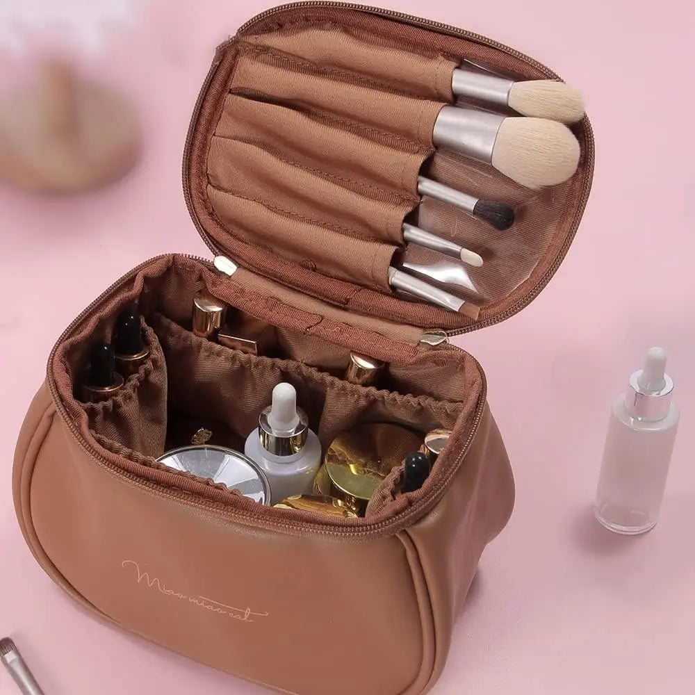 PU Cosmetic Leather Pouch