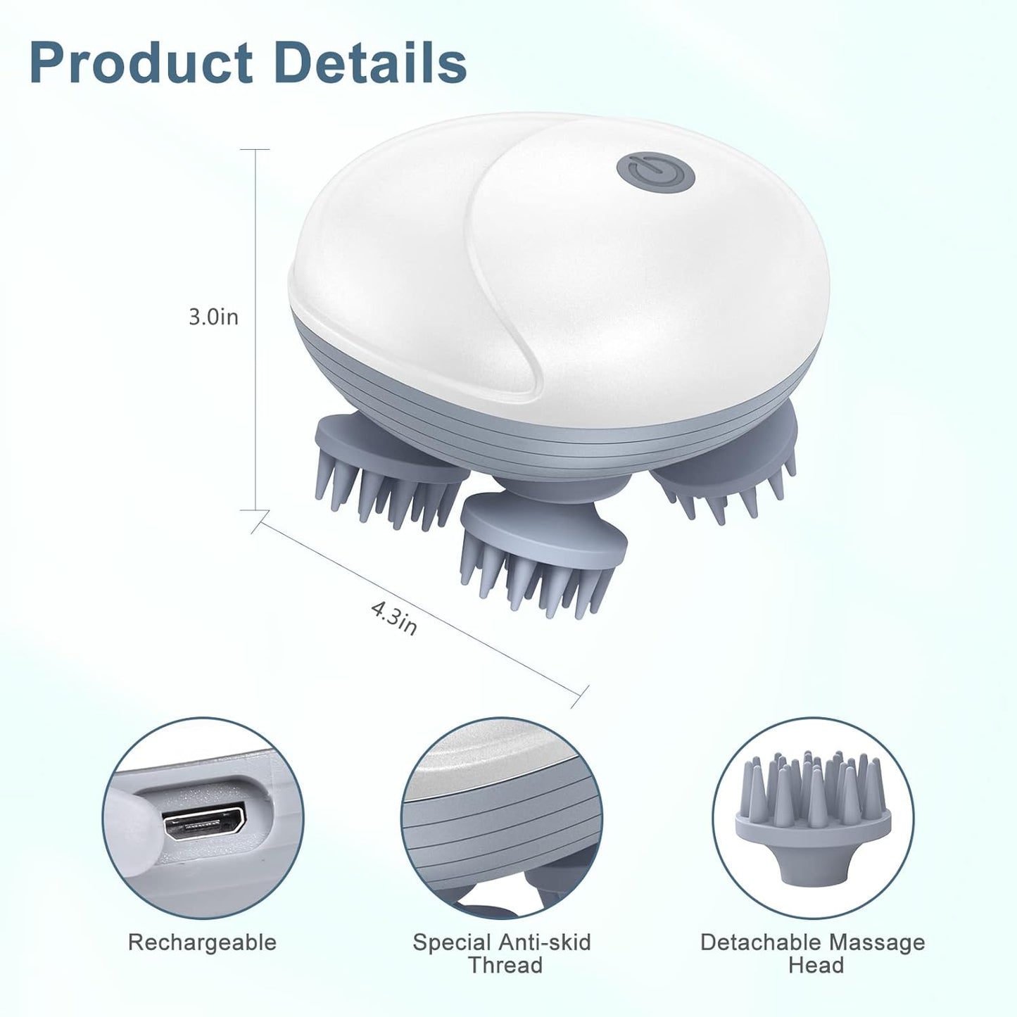 Smart Scalp Massager | Electric Scalp Therapy Device