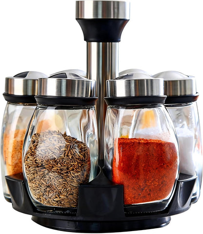 6 bottle spice rack
