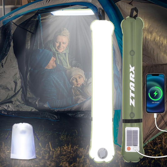 Inflatable Solar Rechargeable LED Camping Light
