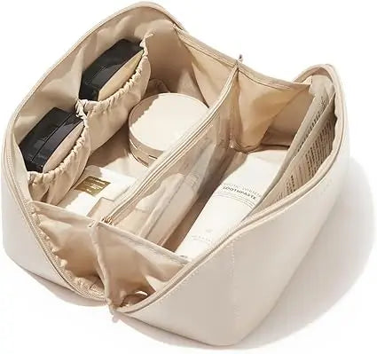 Cosmetics Leather Pouch