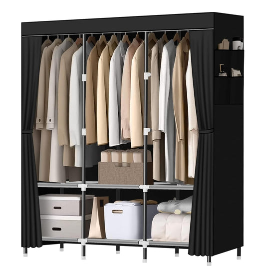 3 Door Foldable Wardrobe