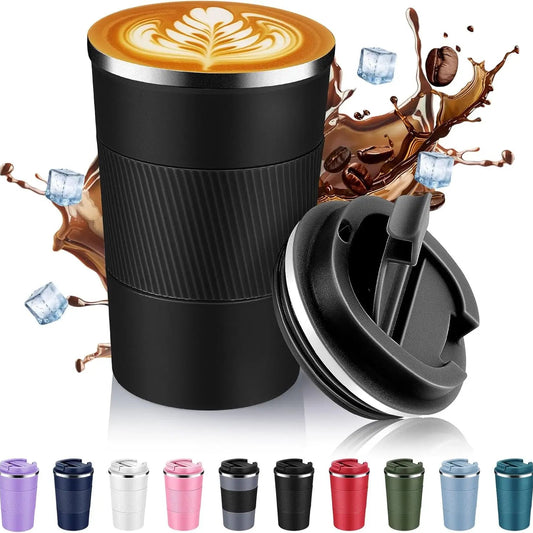 Stainless Steel Coffee Mug with lid