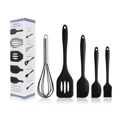 5-Piece Silicone Kitchen Utensil Set