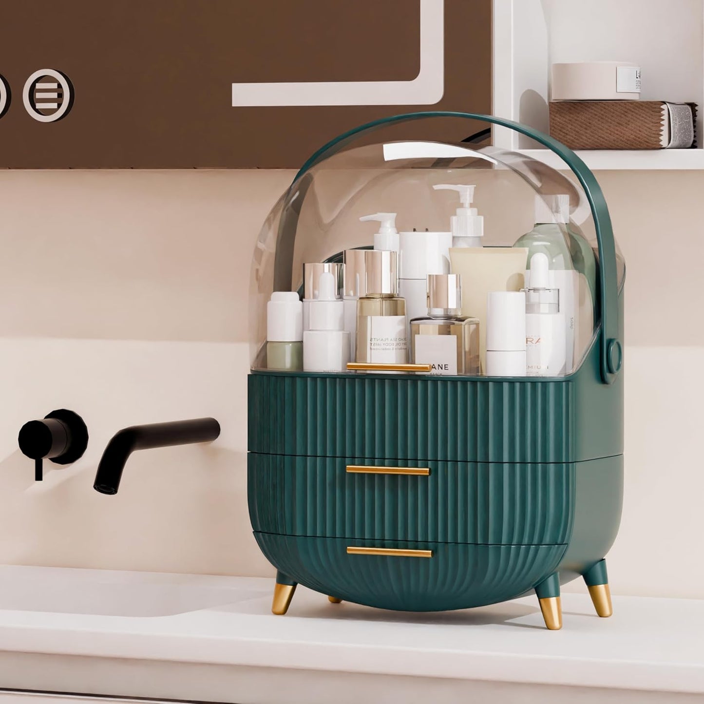 Large Capacity Light Luxury Cosmetic Organizer