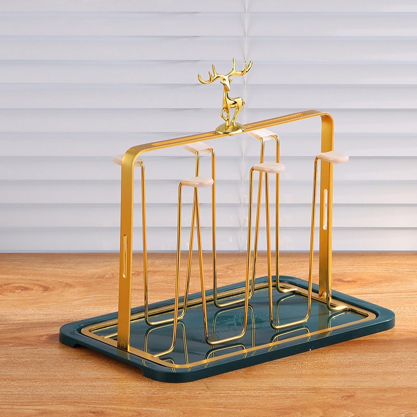 Deer Glass Storage Rack