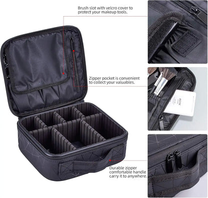 Diamond Cut Cosmetics Bag For Makeup
