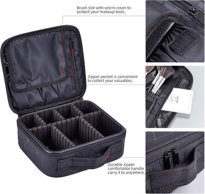 Diamond Cut Cosmetics Bag For Makeup