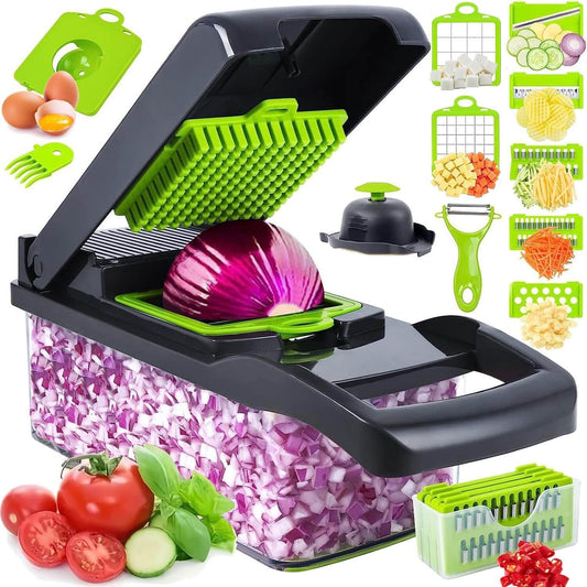 16-in-1 Vegetable Cutter with Container