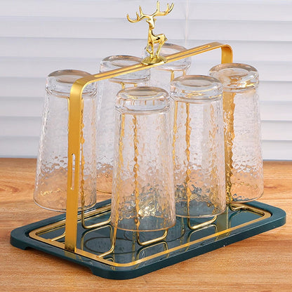 Deer Glass Storage Rack