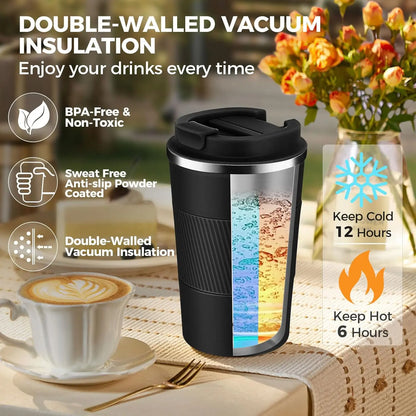Stainless Steel Coffee Mug with lid