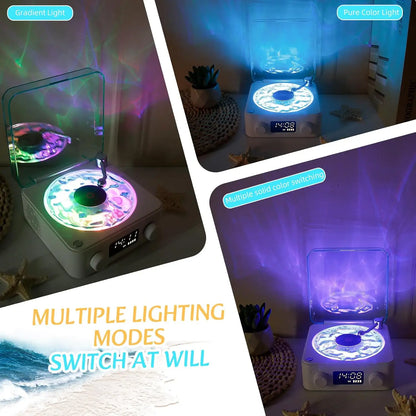 Bluetooth Speaker with Water Ripple