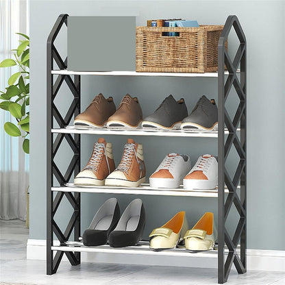 4 Layer Diamond Shoe Rack