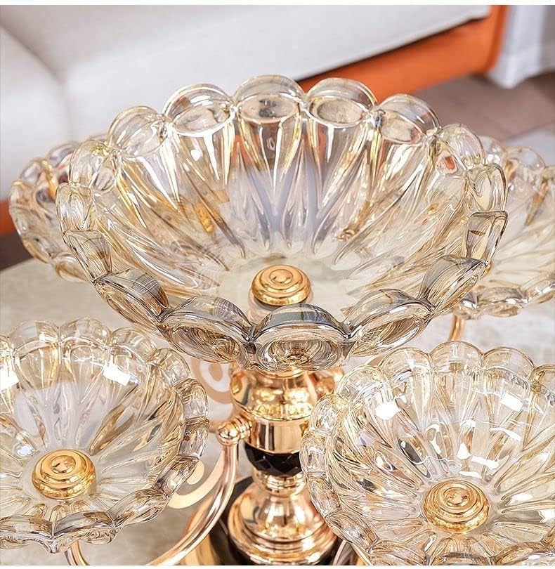 Multilayer Rotatable Fruit Bowl Stand