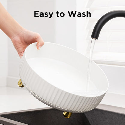 360° Rotating Luxury Cosmetic Partition Organizer Tray