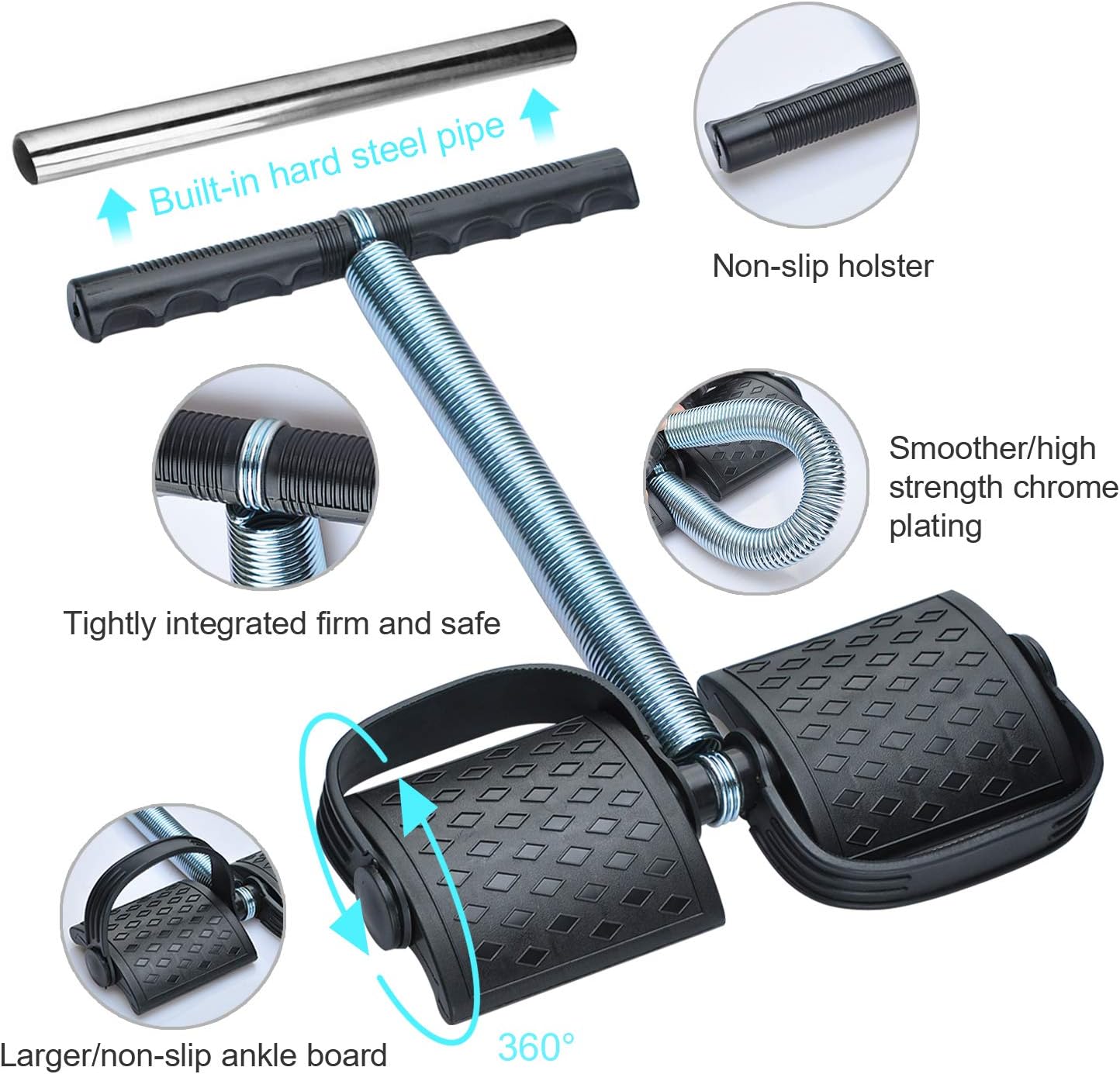 Tummy Trimmer Band - Ab Exerciser - Belly Fat Trainer
