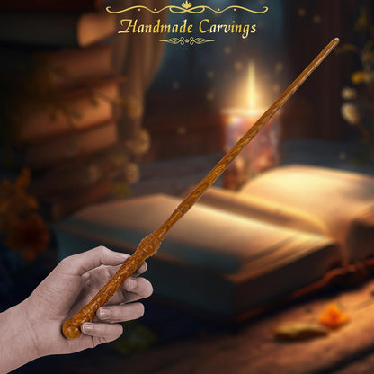 Harry Potter Wooden Magic Wand with Fire Ball
