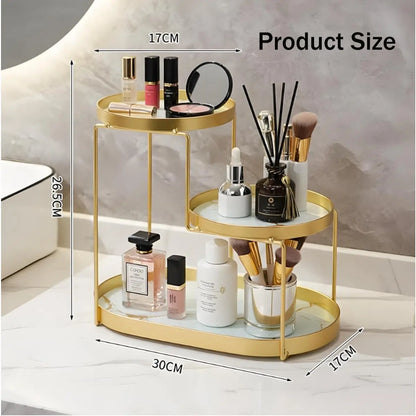 3-Tier Golden Vanity Stand
