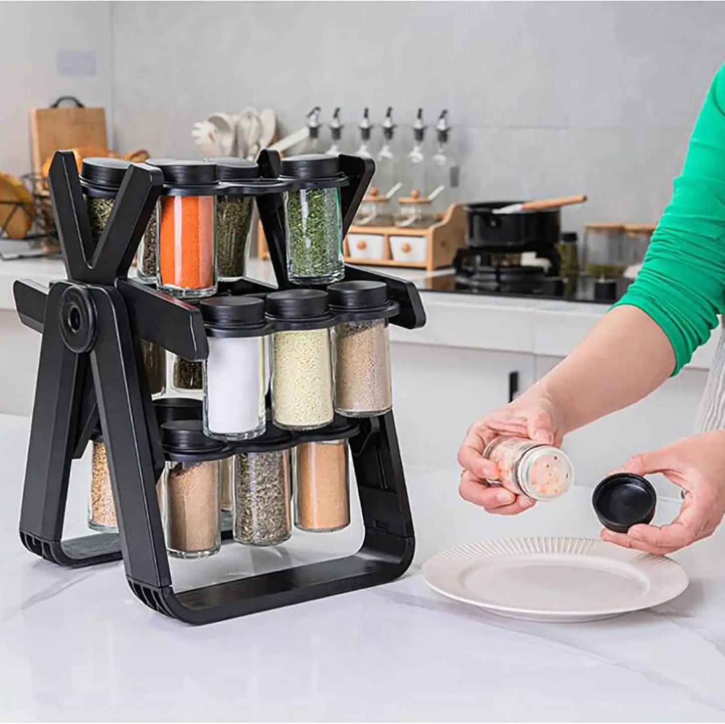 360° Rotating Ferris Wheel Spice Rack