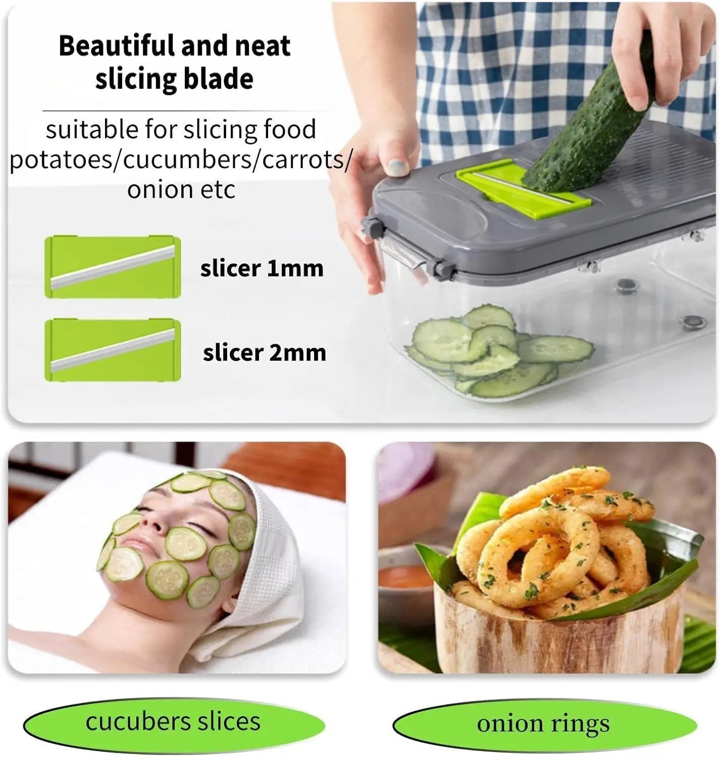 22-in-1 Vegetable Cutter with Container