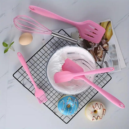 5-Piece Silicone Kitchen Utensil Set