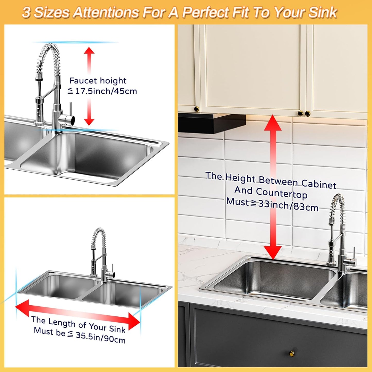 Over The Sink Dish Rack with Kitchen Organization