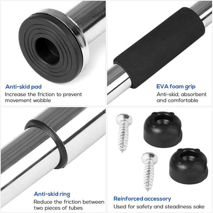 Iron Door Way Gym Bar – Adjustable Pull Up Bar for Doorway