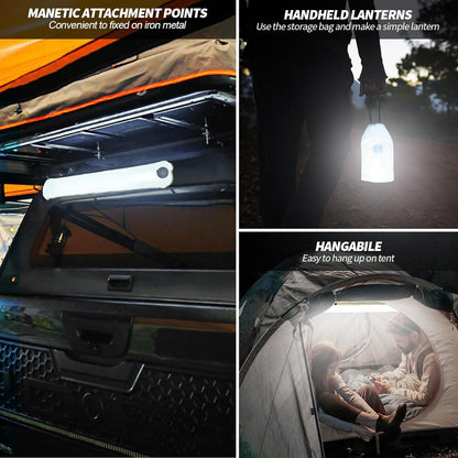 Inflatable Solar Rechargeable LED Camping Light