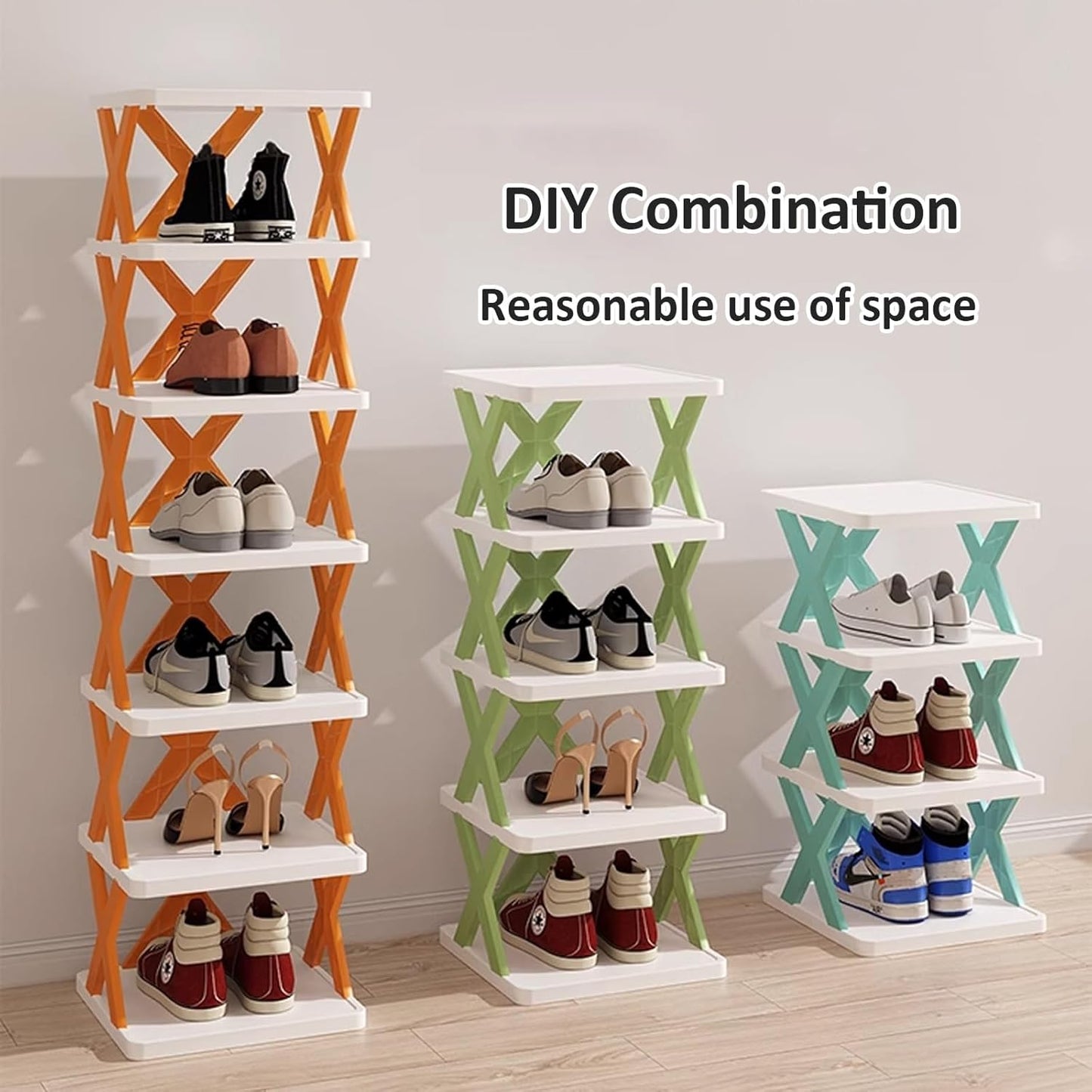 X Shape Shoe Rack