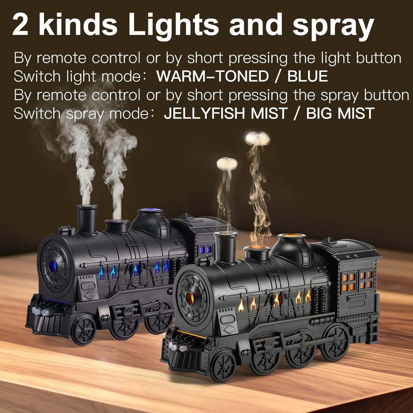 Trian Aroma Diffuser with Mist - Home Decor Humidifier