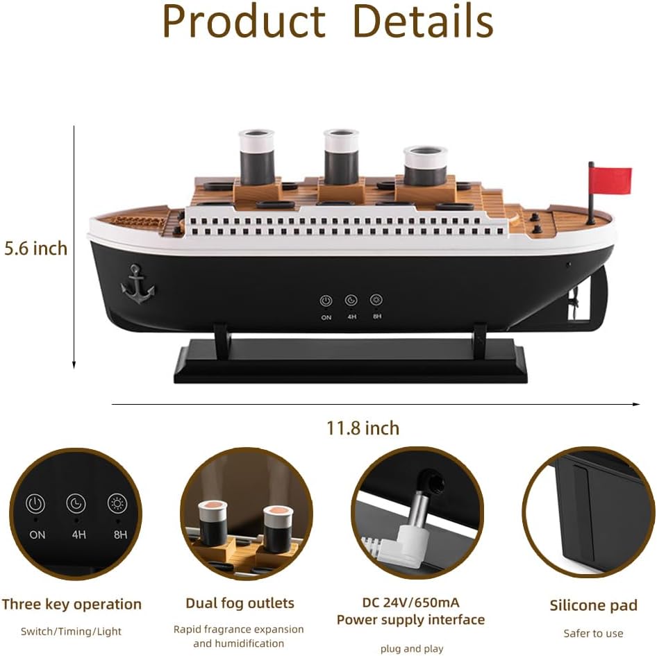 Premium Titanic Ship Air Humidifier