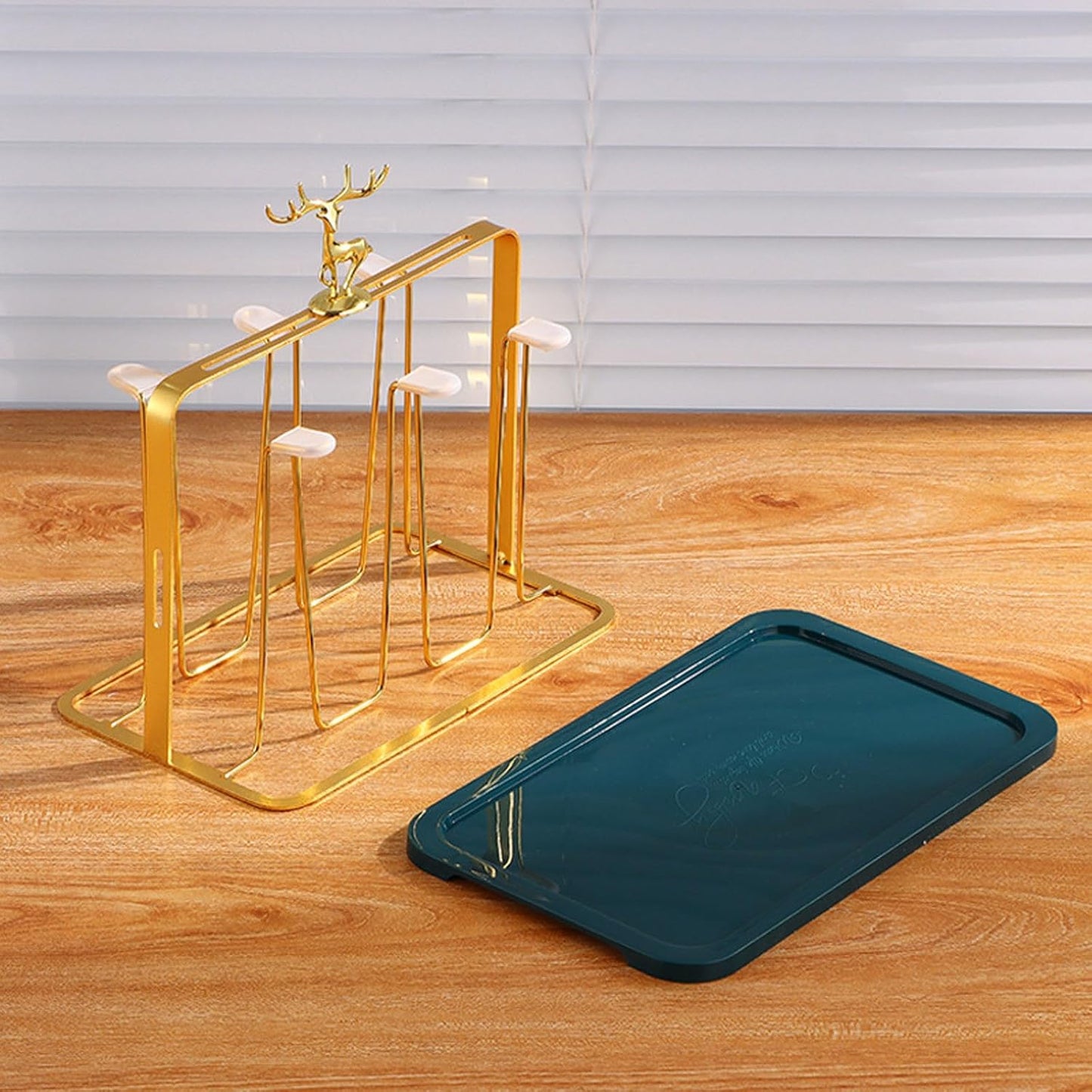 Deer Glass Storage Rack
