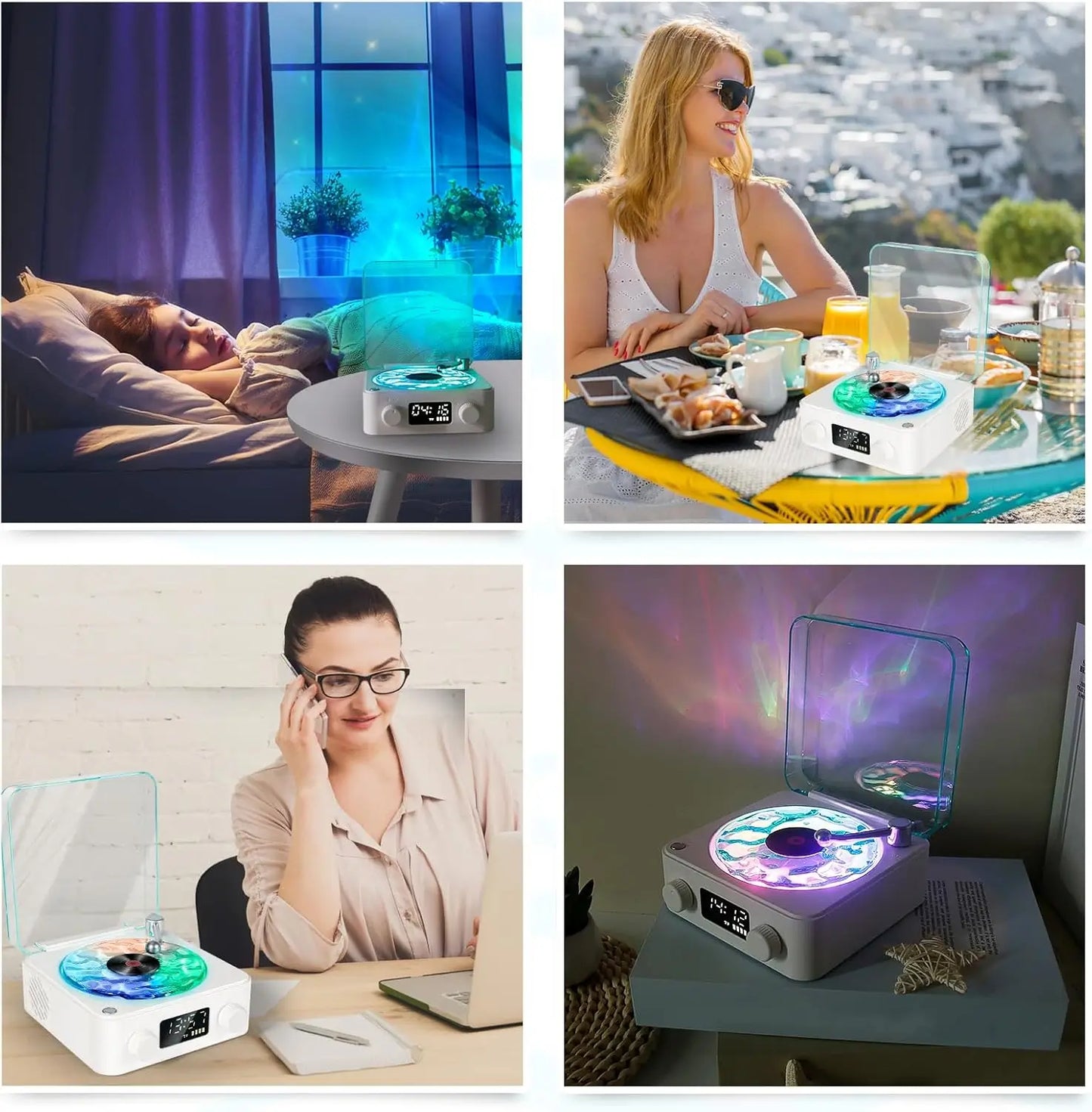 Bluetooth Speaker with Water Ripple