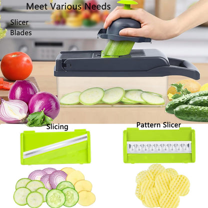 16 piece vegetable chopper