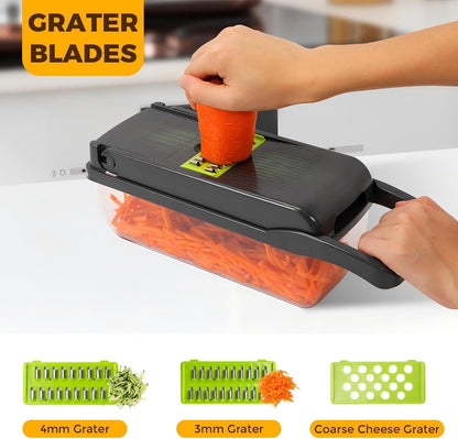 14-in-1 Vegetable Cutter With Container