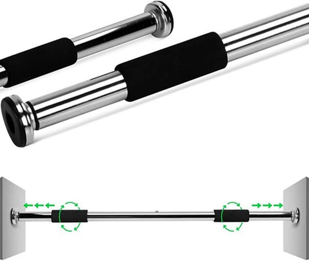 Iron Door Way Gym Bar – Adjustable Pull Up Bar for Doorway