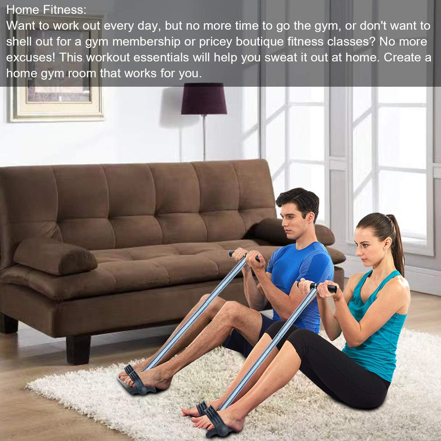 Tummy Trimmer Band - Ab Exerciser - Belly Fat Trainer
