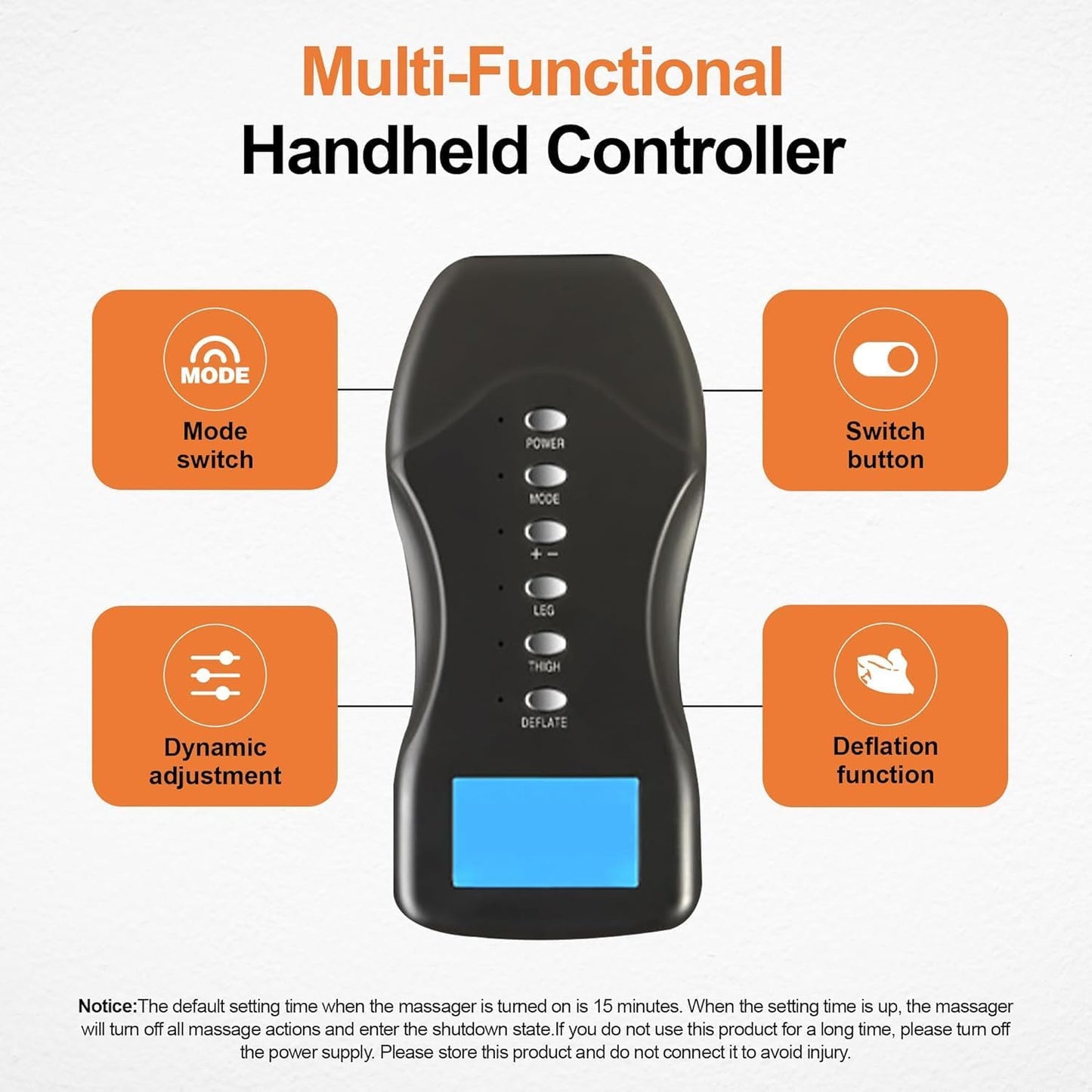 EMS Foot Massager, Leg Massager, Foot Relaxer, Muscle Stimulator, Pain Relief Massager