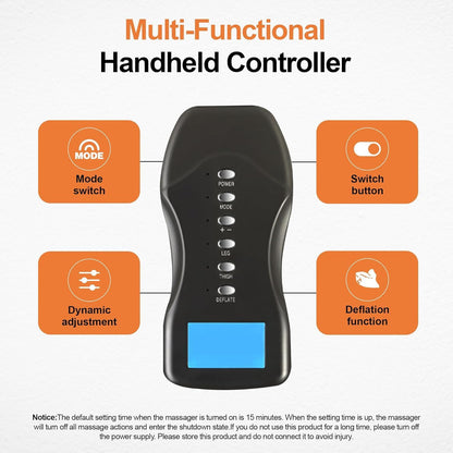 EMS Foot Massager, Leg Massager, Foot Relaxer, Muscle Stimulator, Pain Relief Massager