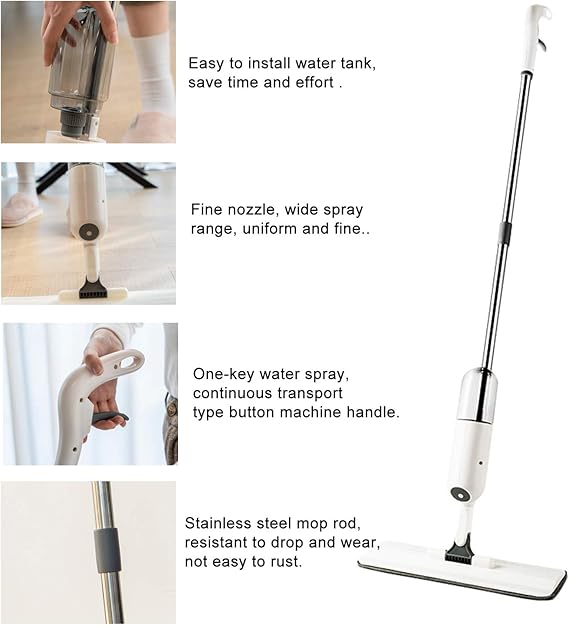 Water Spray Mop for Floor Cleaning