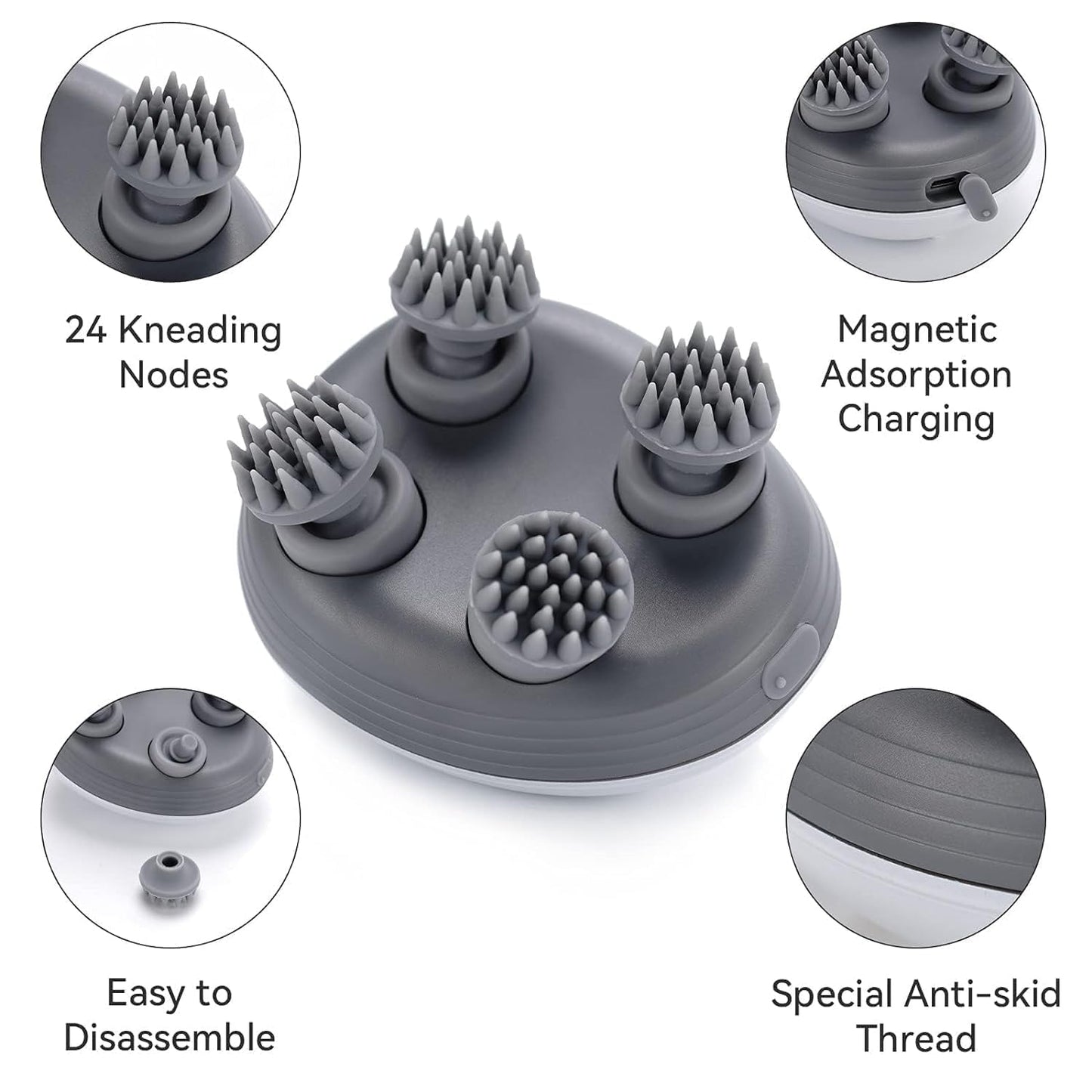 Smart Scalp Massager | Electric Scalp Therapy Device