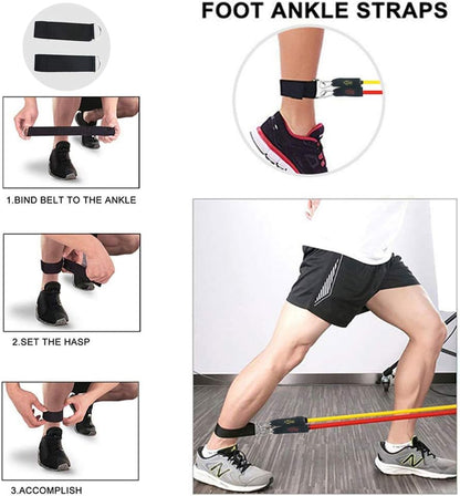 Resistance Bands - Fitness Bands - Workout Bands - Exercise Bands - Home Gym Equipment