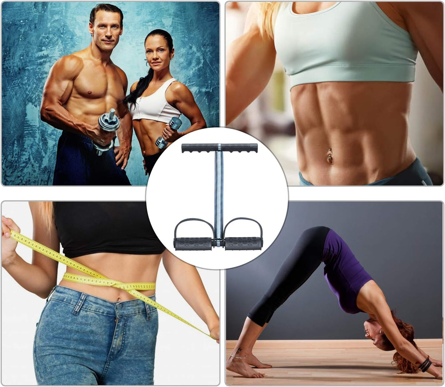 Tummy Trimmer Band - Ab Exerciser - Belly Fat Trainer