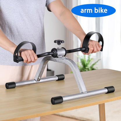 Mini Exercise Bike - Pedal Exerciser - Arm & Leg Trainer - Home Fitness Cycle