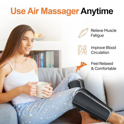 EMS Foot Massager, Leg Massager, Foot Relaxer, Muscle Stimulator, Pain Relief Massager