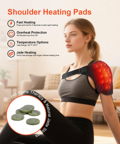 Shoulder Massager - Shoulder Support - Shoulder Warmer - Shoulder & Arm Massager