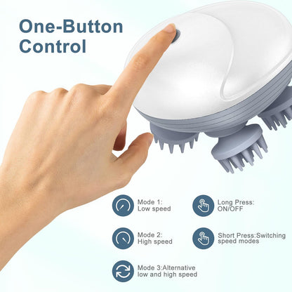 Smart Scalp Massager | Electric Scalp Therapy Device