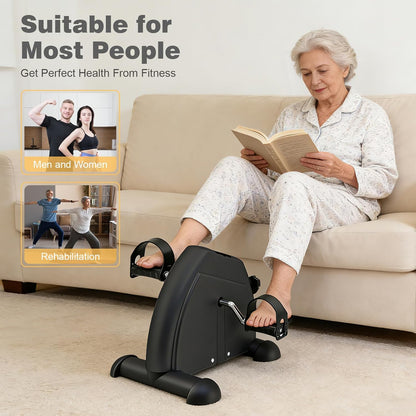 Mini Exercise Bike | Pedal Exerciser | Home Fitness Trainer | Leg Workout Machine