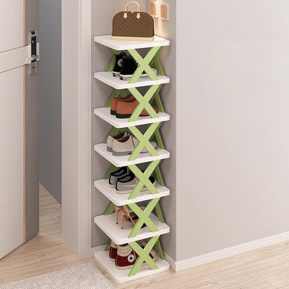 X Shape Shoe Rack