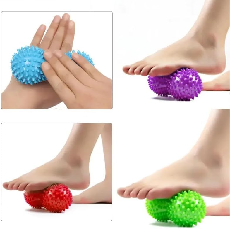 Peanut Massage Roller - Deep Tissue Muscle Pain Relief Back Neck Shoulder Massage Roller